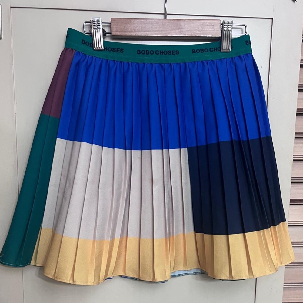 Bobo Choses Color Block Skater Skirt - Picture 2 of 3